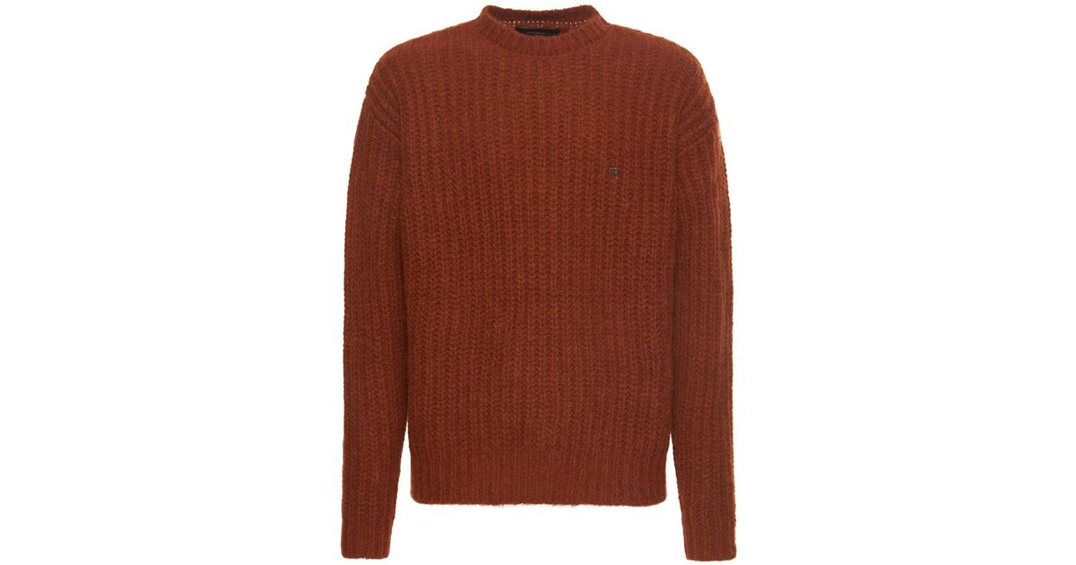 Represent Mohair Blend Knit Sweater in Clay (Brown) for Men | Lyst Canada