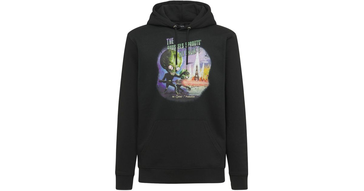 Egonlab The Brussels Sprout's Attack! Hoodie in Black for Men - Lyst Egonlab The Brussels Sprout's Attack! Hoodie in Black for Men - Lyst