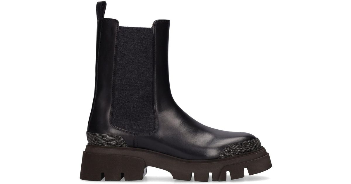 brunello cucinelli chelsea boot