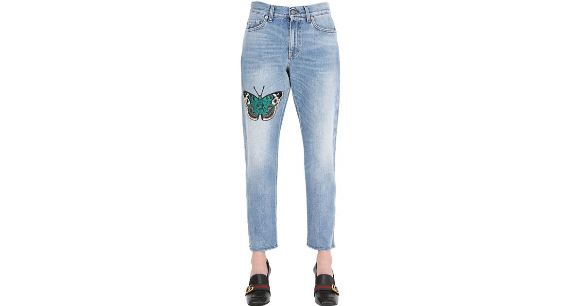 gucci boyfriend jeans