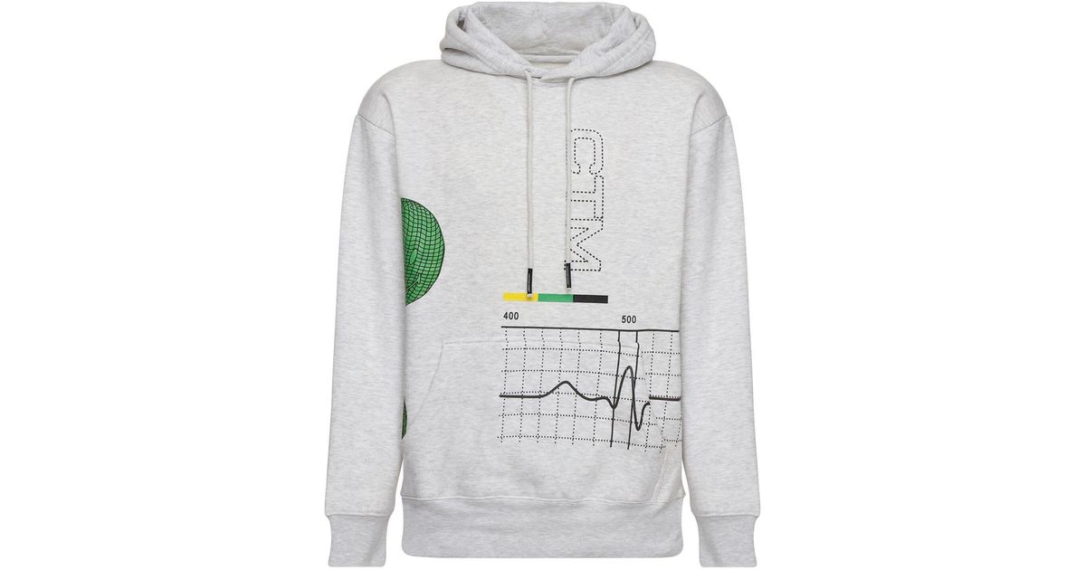 Chinatown Market Teddy Bear Cotton Sweatshirt Hoodie in Grey (Grey) for Men - Lyst