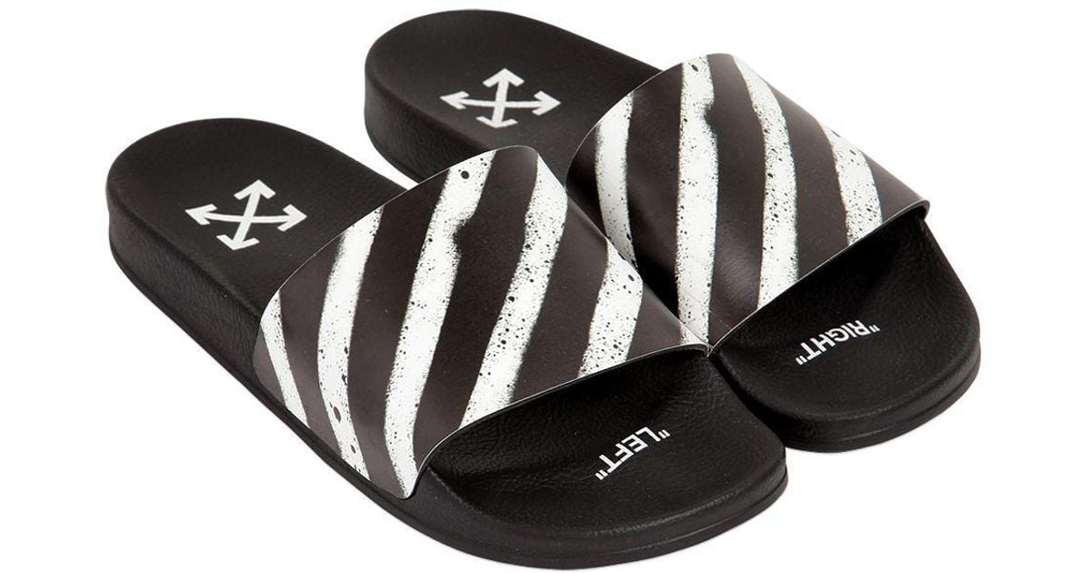 off white slides stripes