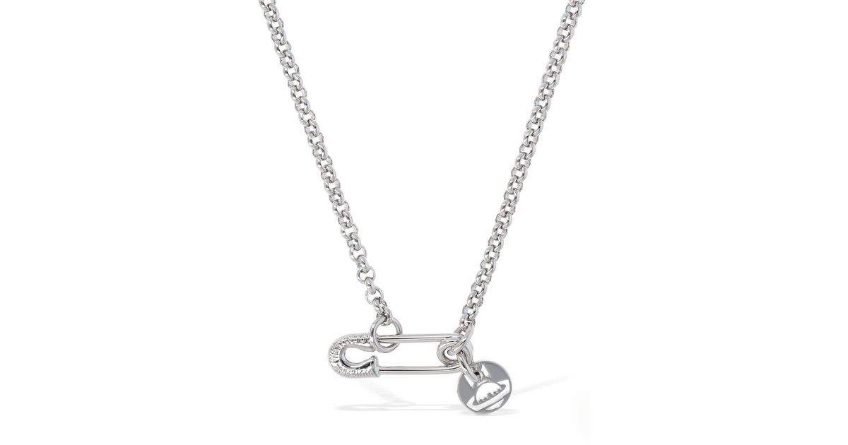 Vivienne Westwood Man Imogene Long Necklace in Silver (Metallic) for ...