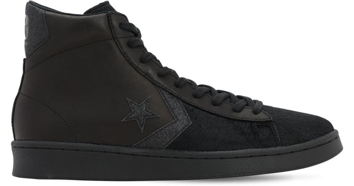 pony skin sneakers