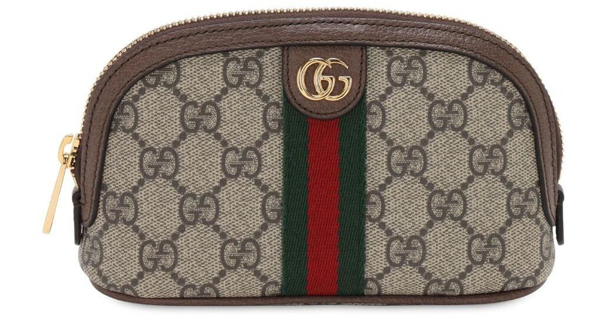 Gucci Canvas Beige GG Ophidia Coin 