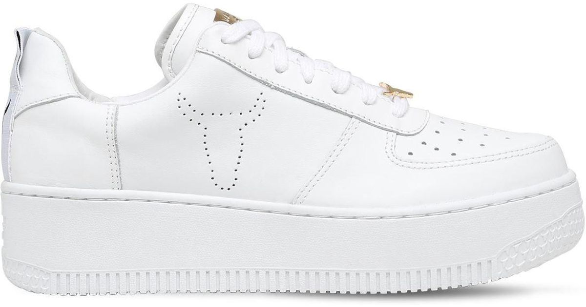 windsor smith racerr white leather