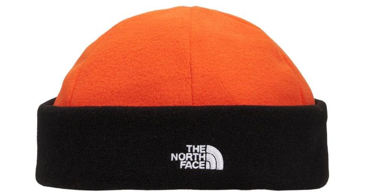 The North Face Denali Beanie in Orange/Black (Orange) for Men | Lyst