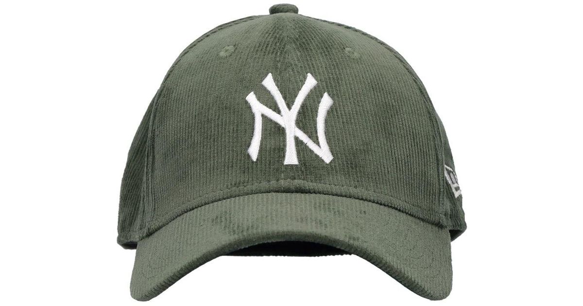 KTZ 39thirty Ny Yankees Corduroy Hat in Green for Men