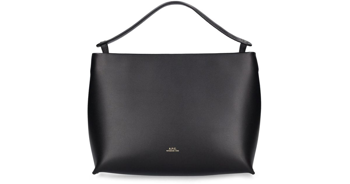 A.P.C. Ashley レザーショルダーバッグ ブラック | Lyst A.P.C. Ashley レザーショルダーバッグ ブラック | Lyst
