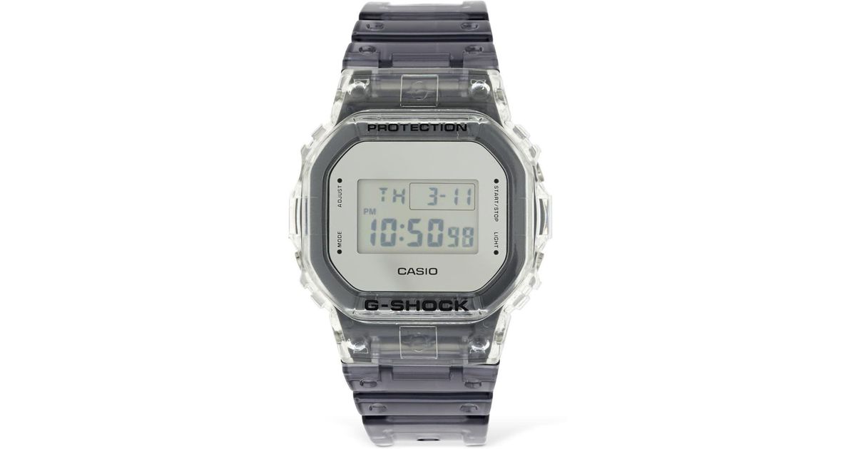 g shock super clear skeleton