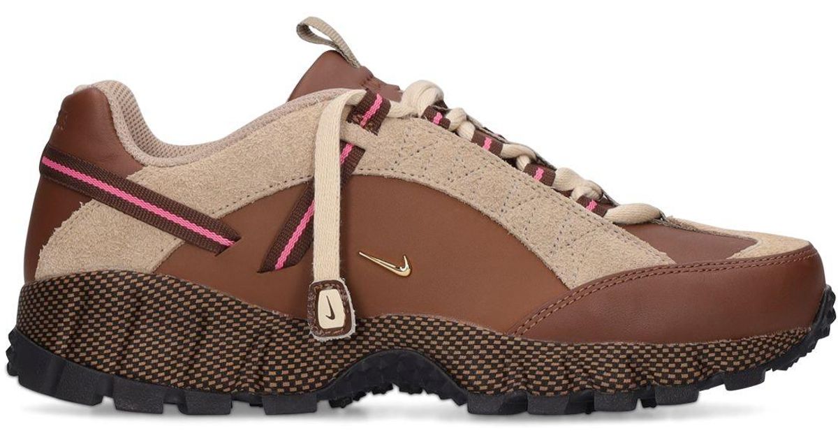 Baskets Jacquemus Air Humara Lx Cuir Nike en coloris Marron 50 de