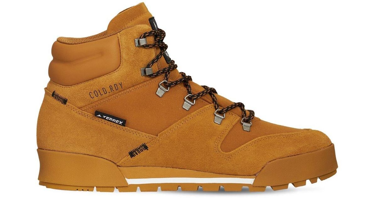 adidas Originals Leather Terrex Snowpitch C.rdy Boots in Light Brown  (Brown) for Men | Lyst UK