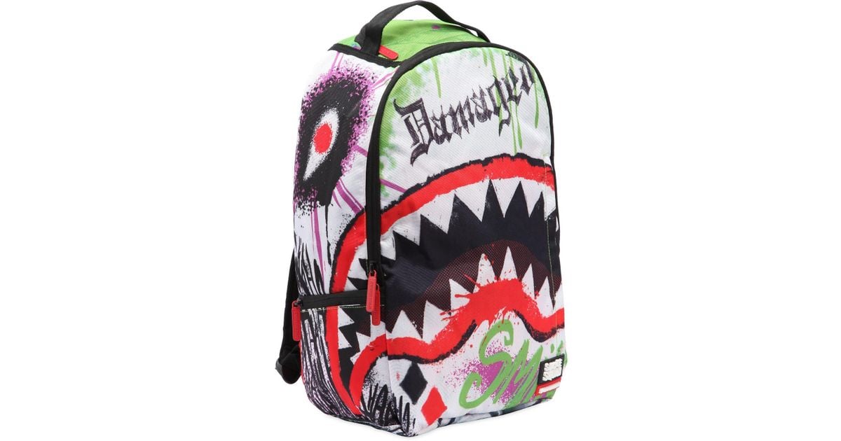 Sprayground Dc Comics Joker Shark Backpack | Lyst