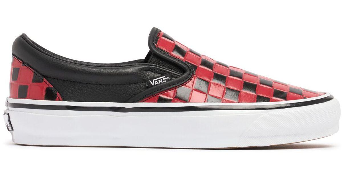 VANS OTW クラシック スリッポン 98 ビブラム スニーカー レッド OTW クラシック スリッポン 98 VIBRAM| VANS（ヴァンズ）公式ストア