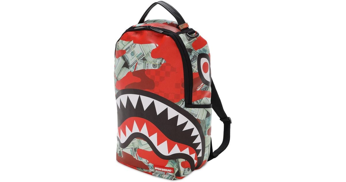 Sprayground panic attack backpack sale