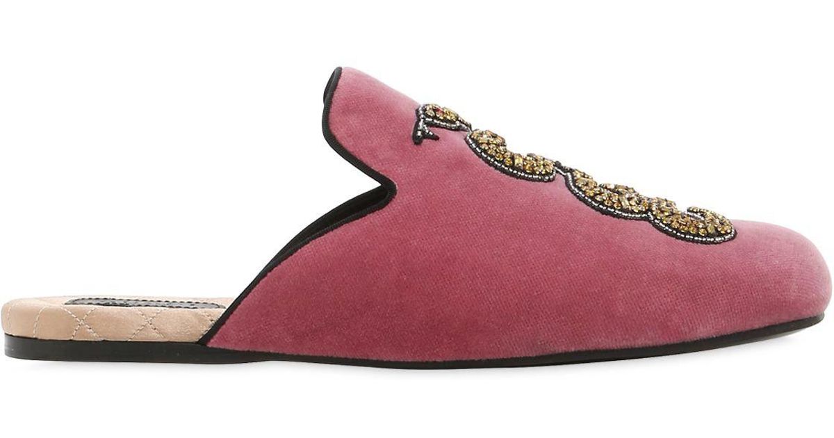 gucci snake mules