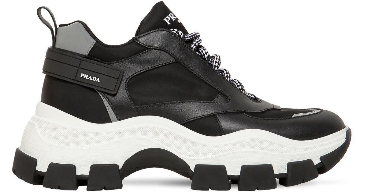 prada runners all black