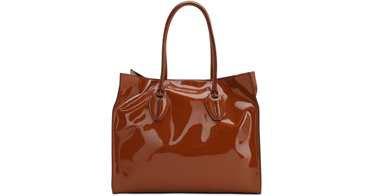 Chelsea patent leather tote Louis Vuitton Brown in Patent leather - 33022387