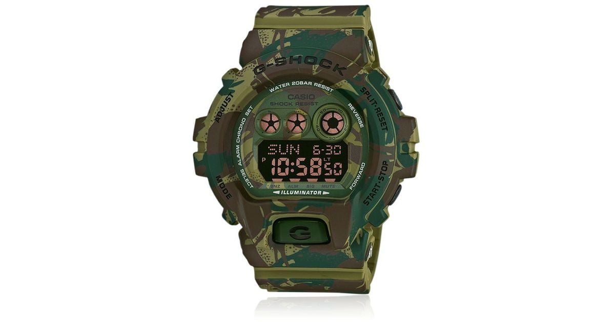 g shock camo green