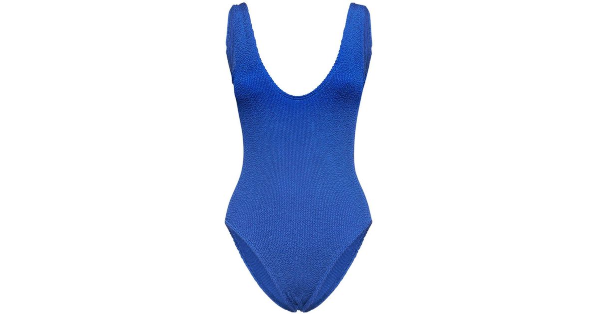 Bondeye Mara One Piece Swimsuit in Blue | Lyst