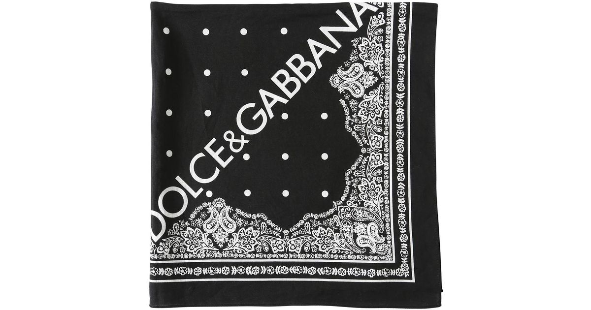Dolce \u0026 Gabbana Logo Printed Cotton 