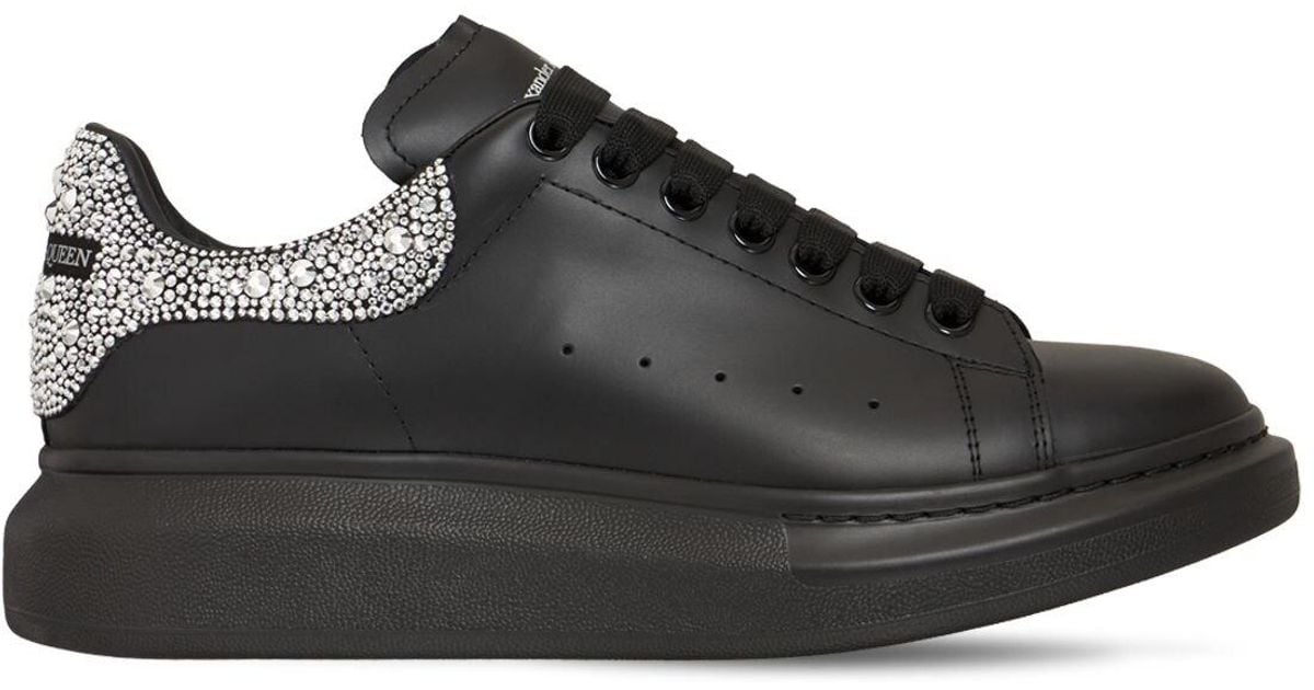leather alexander mcqueen mens trainers