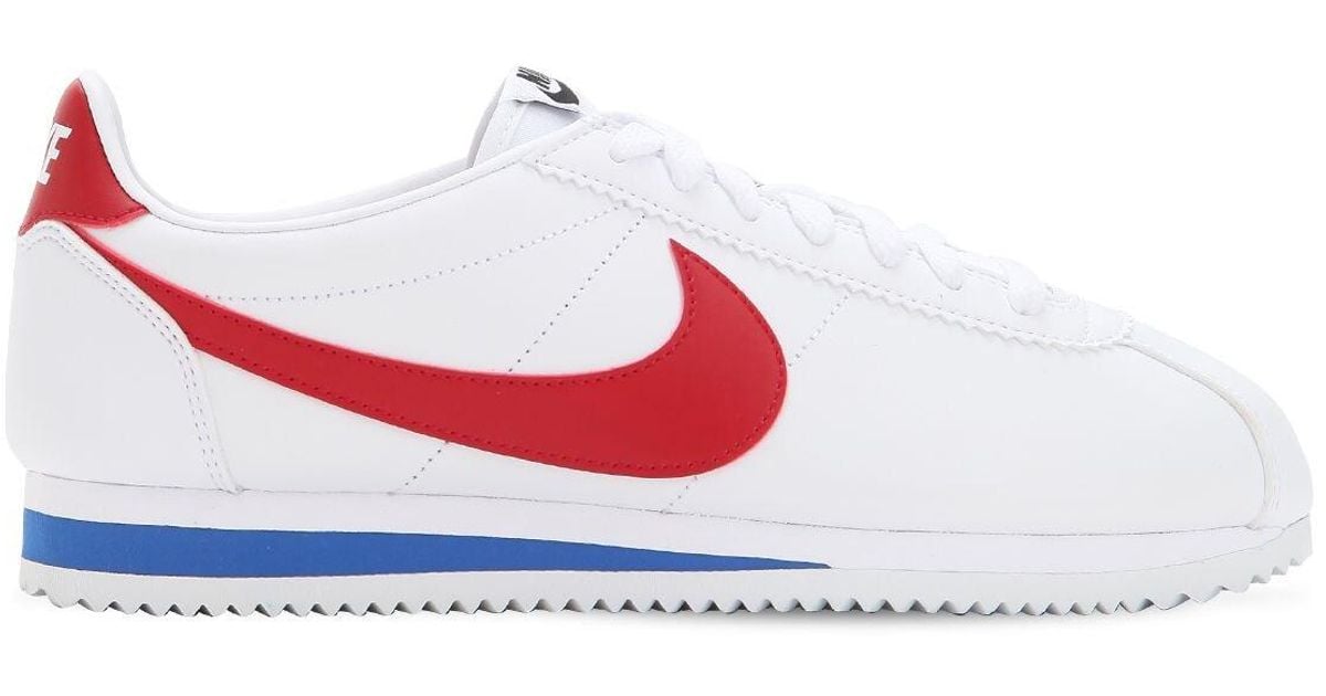 nike cortez white mesh