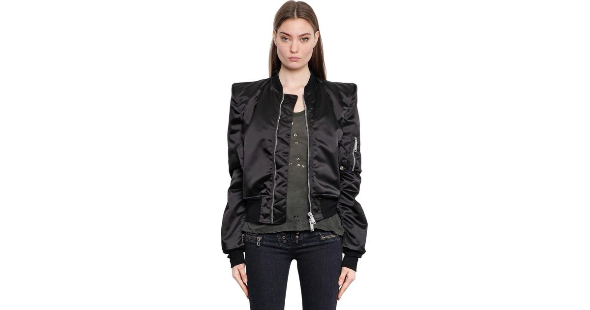 jacket with padded shoulder