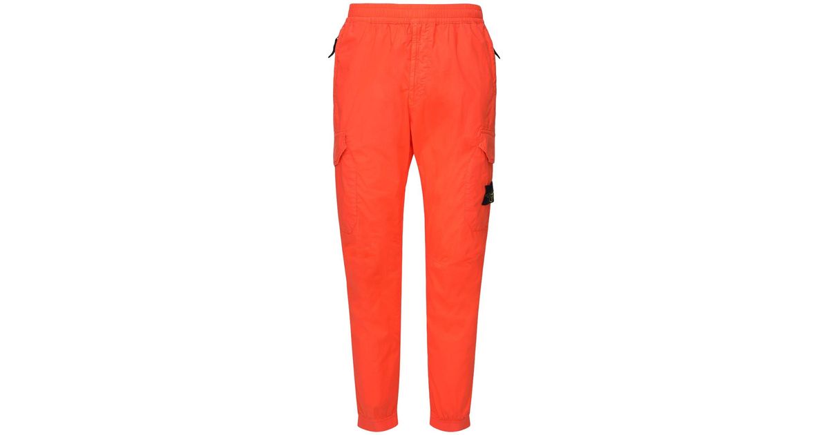 stone island parachute cargo pants