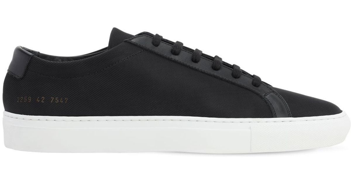 black leather common projects