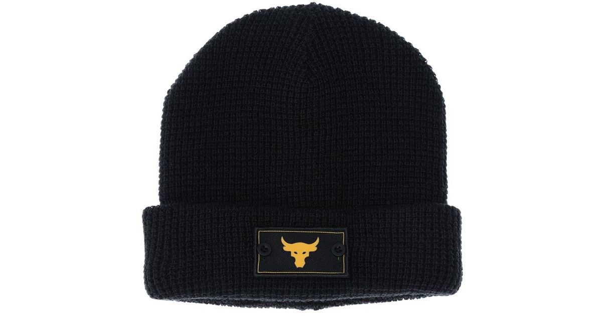 project rock patch beanie