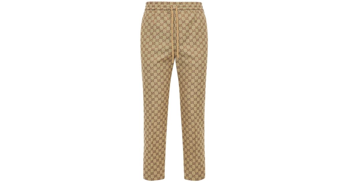 gg canvas jogging pant