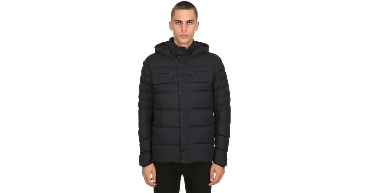 Belstaff atlas hooded down jacket online