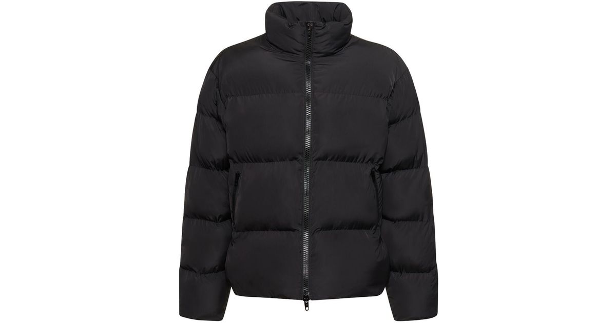 balenciaga reflective puffer jacket
