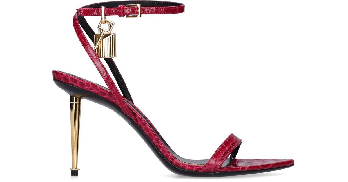tom ford padlock 85mm sandals