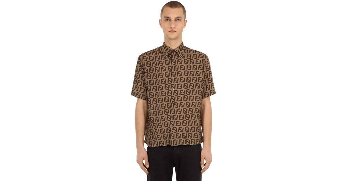 fendi bowling shirt