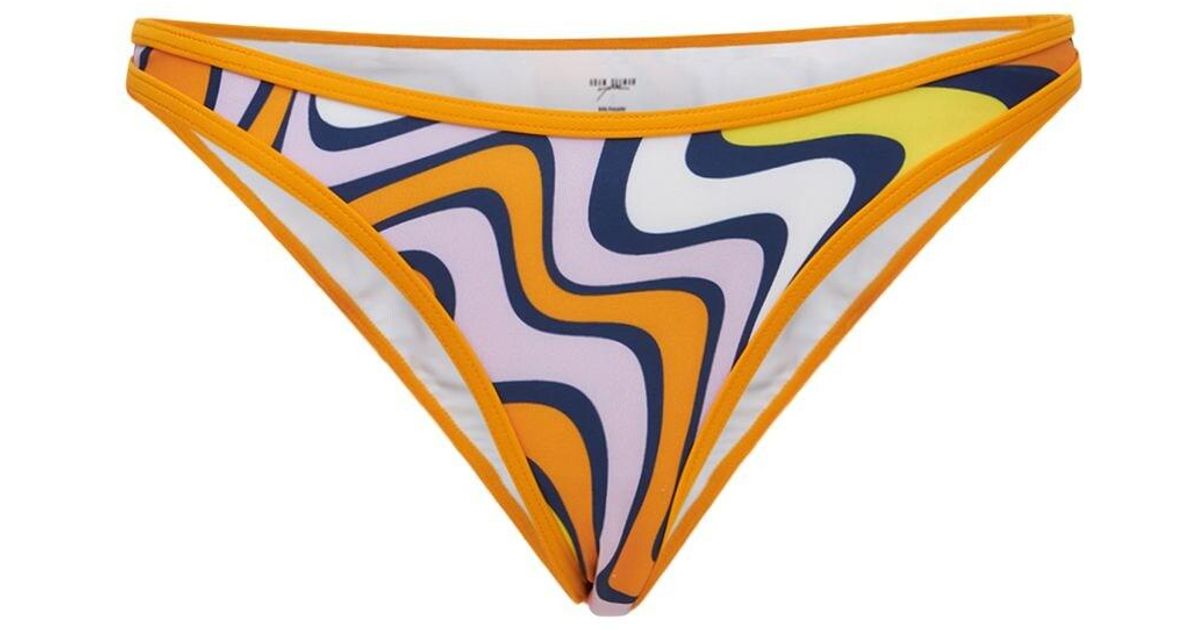 Adam Selman Sport French Cut Bikini Bottoms in Orange | Lyst Canada