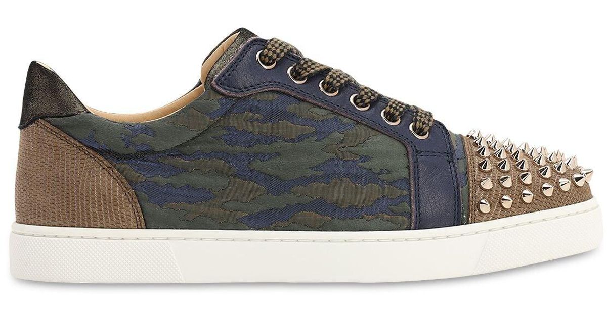 louboutin camo sneakers