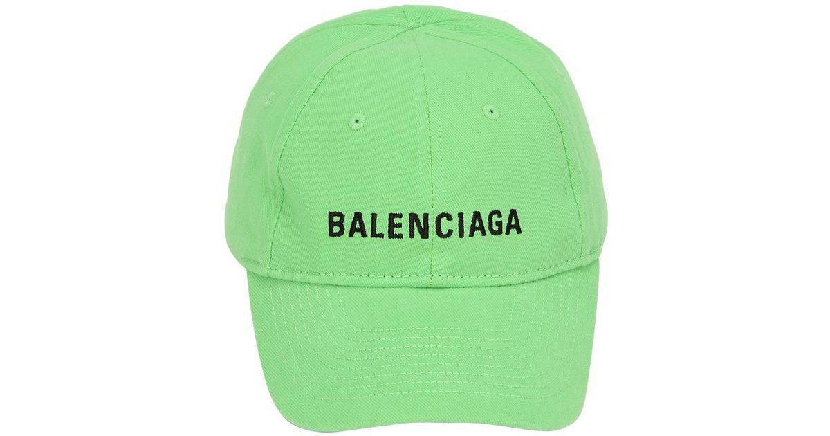 Balenciaga Logo Embroidered Cotton 