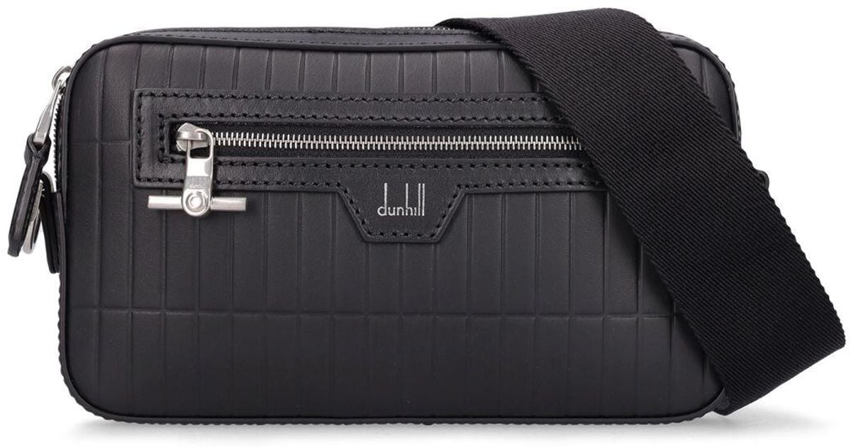 Dunhill Rolla West End Quilted Messenger Bag in Black for Men Lyst