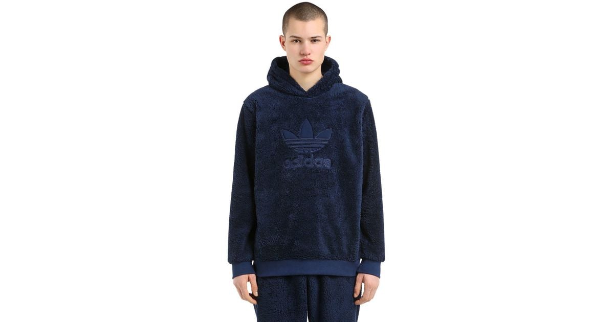 adidas plush hoodie
