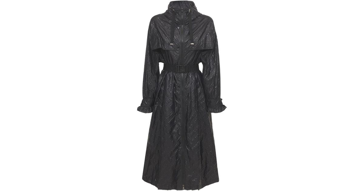 Damen Bekleidung Jacken Freizeitjacken Moncler Synthetik Daunenjacke Aus Nylon suyen Leger in Schwarz 