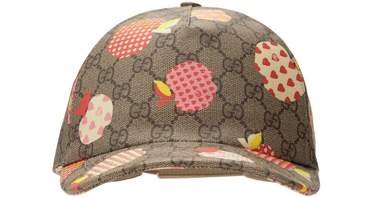 Gucci Les Pommes Baseball Hat | Lyst
