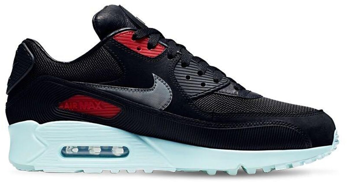 Nike Air Max 90 Gel Pack Sneakers in Black | Lyst