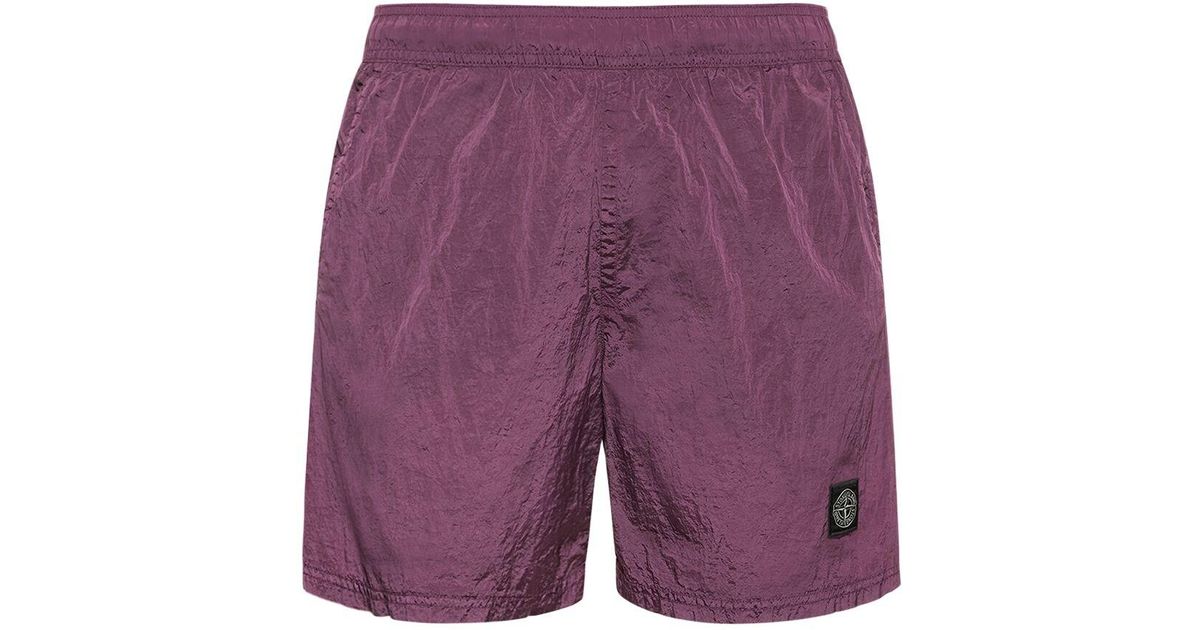 Pink stone shop island shorts