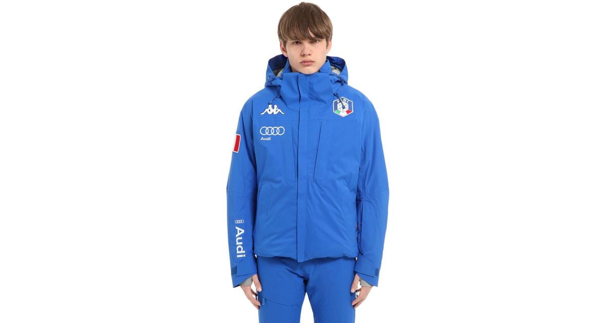 Kappa Fisi Italian Ski Team Jacket in Blue for Men | Lyst UK