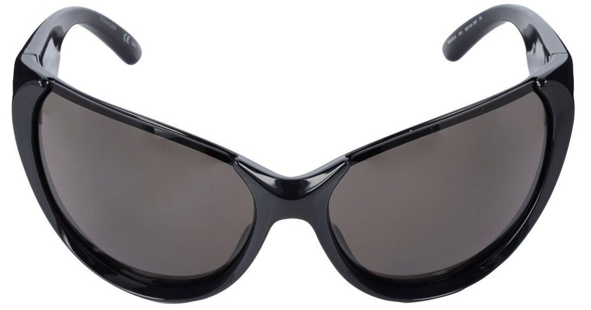 Balenciaga Xpander Acetate Sunglasses in Black Lyst