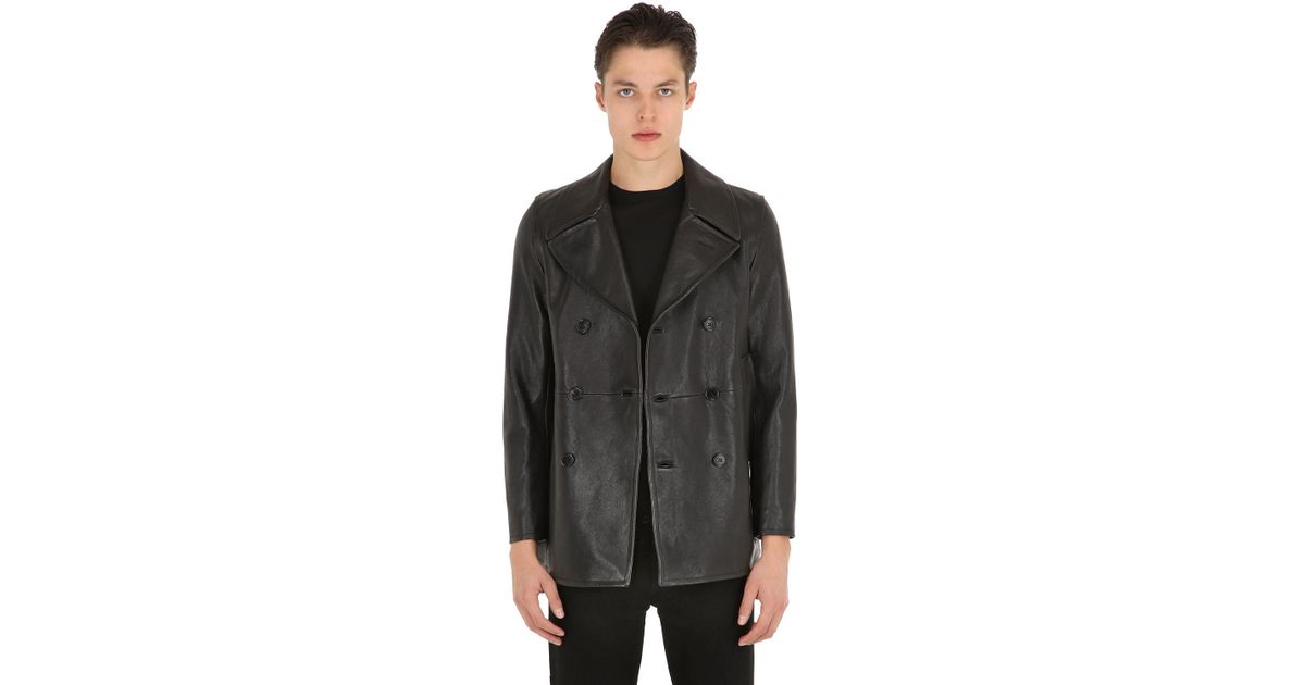 saint laurent peacoat