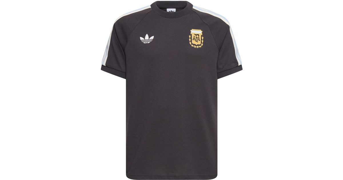 adidas Originals T shirt argentina in Schwarz fur Herren Lyst DE