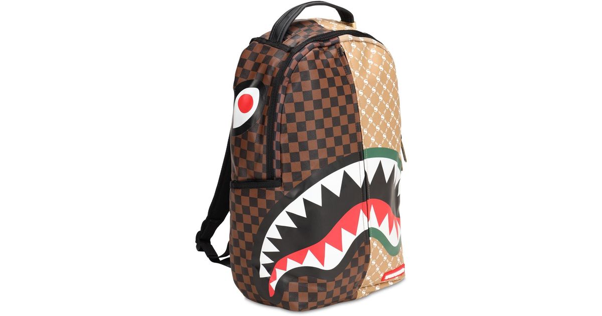 Shop Sprayground Paris Vs. Florence Shark Backpack 910B2292NSZ